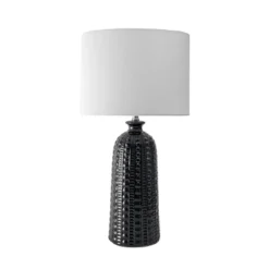 NuLOOM Flint 30" Ceramic Table Lamp -Home Decoration Series GUEST 75944120 6066 4973 b524 dc91605c44ae
