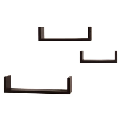 3pc Wall Shelving Set - Danya B. 8 3pc Wall Shelving Set - Danya B. - Image 6
