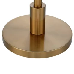 Possini Euro Design Cecil Modern Industrial Torchiere Floor Lamp 71" Tall Warm Gold Metal Opal Glass Shade For Living Room Bedroom Office House Home -Home Decoration Series GUEST 783bfa71 965a 476a 9312 8fd06a321e79