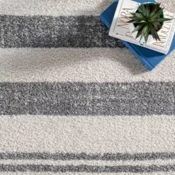 2'6"x6' Striped Kelsi Runner Rug Gray - NuLOOM -Home Decoration Series GUEST 786b0961 d26f 43b0 819a c1555e84b811
