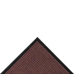 Burgundy Solid Doormat - (4'x6') - HomeTrax -Home Decoration Series GUEST 79d5d981 e62c 4ffd 9533 cf3f8ee9d294
