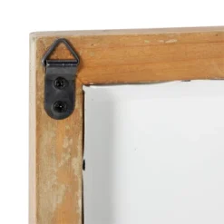 Metal Kitchen Wall Decor With Brown Frame White - Olivia & May -Home Decoration Series GUEST 79ec41ba 3e05 4b78 9a19 683184bc074b