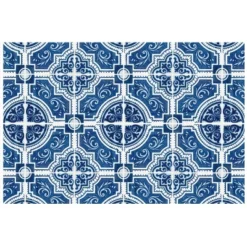 FlorArt French Quarter Low Profile Easy Clean Kitchen Mat Blue/White - Bungalow Flooring 18 FlorArt French Quarter Low Profile Easy Clean Kitchen Mat Blue/White - Bungalow Flooring -Home Decoration Series GUEST 7a5ec874 df5a 4d1c ab56 6ae764284156