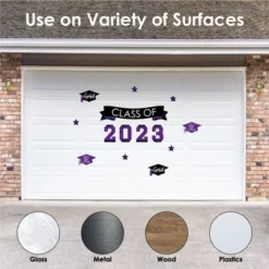 Big Dot Of Happiness Purple Class Of 2023 Graduation Party Wall Decals Set Of 20 -Home Decoration Series GUEST 7c961f14 3de9 4e4e 8f03 8c79bb8610f1