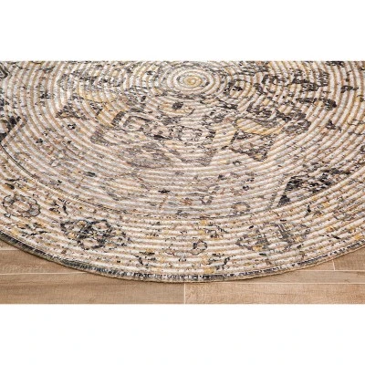 Zagros Braided Medallion Rug - Anji Mountain 5 Zagros Braided Medallion Rug - Anji Mountain - Image 3
