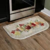 36" X 20" PVC Fruit Slice Anti-Fatigue Kitchen Floor Mat - J&V Textiles