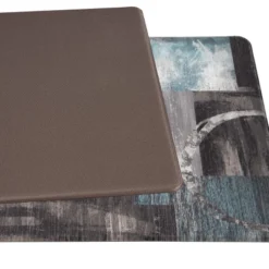 World Rug Gallery Contemporary Abstract Circles Anti Fatigue Standing Mat -Home Decoration Series GUEST 7d2d2070 186f 4874 b0af 52f0079b3a21