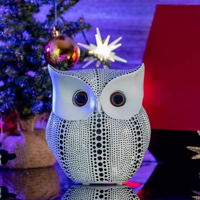 Ornativity Owl Statue Figurine - White - 4.5 In 4 Ornativity Owl Statue Figurine - White - 4.5 In - Image 2