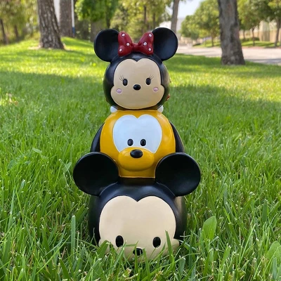 Disney 10" Tsum Tsum Polyester Garden Statue With Mickey Mouse, Minnie Mouse, And Pluto 5 Disney 10" Tsum Tsum Polyester Garden Statue With Mickey Mouse, Minnie Mouse, And Pluto - Image 3