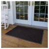 3'x5' Solid Doormat Charcoal - HomeTrax