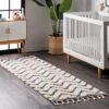 2'8"x8' Rumi High-Low Chevron Tassel Area Rug Beige Runner - NuLOOM 2 2'8"x8' Rumi High-Low Chevron Tassel Area Rug Beige Runner - NuLOOM -Home Decoration Series GUEST 7e82ed65 3a09 4dd5 a3cc 572ce3c17f80