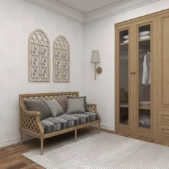 Wood 6 Slot Wall Photo Frame With Window Arch Shape Light Brown - Olivia & May 21 Wood 6 Slot Wall Photo Frame With Window Arch Shape Light Brown - Olivia & May -Home Decoration Series GUEST 7ed9528b deb6 4561 a078 c2c4384dac4c