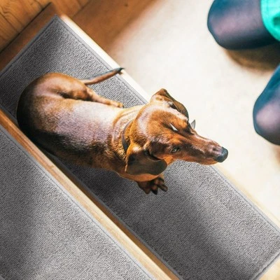 Sussexhome Carpet Stair Treads Pre-applied Double Sided Tape 6 Sussexhome Carpet Stair Treads Pre-applied Double Sided Tape - Image 4