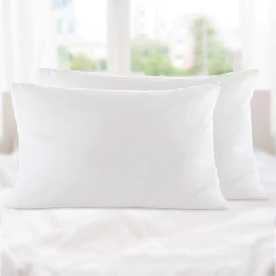 Cheer Collection Feather Down Sham And Throw Pillow Inserts - Set Of 2 3 Cheer Collection Feather Down Sham And Throw Pillow Inserts - Set Of 2