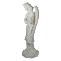Northlight 30" Ivory Angel With Arms Folded Outdoor Garden Statue -Home Decoration Series GUEST 846b5703 5e56 44a6 819e f13f61613ea7