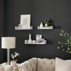 3pc Aalto U-Shaped Floating Wall Shelf Set - Danya B. -Home Decoration Series GUEST 85398c78 2feb 4f15 86a0 82c84541000d