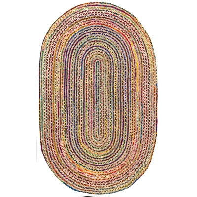 NuLOOM Aleen Bohemian Cotton/Jute Area Rug 16 NuLOOM Aleen Bohemian Cotton/Jute Area Rug - Image 14