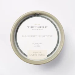 20oz Ceramic Blackberry Eucalyptus Candle Green - Threshold™ Designed With Studio McGee -Home Decoration Series GUEST 870ce181 98d9 4be6 a455 6aadadca64e1