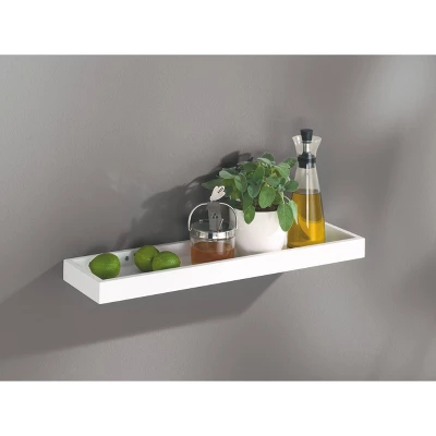 15.7" X 5.9" Loggia Shelf White - Dolle Shelving 3 15.7" X 5.9" Loggia Shelf White - Dolle Shelving
