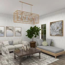 Vintage Metal Chandelier Gold - Olivia & May -Home Decoration Series GUEST 8a39dce4 6e8e 44e0 88d0 2b71c5453a9f