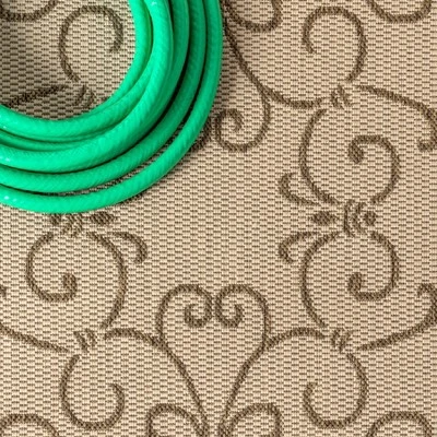 Charleston Vintage Filigree Textured Weave Indoor/Outdoor Area Rug - JONATHAN Y 4 Charleston Vintage Filigree Textured Weave Indoor/Outdoor Area Rug - JONATHAN Y - Image 2