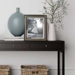 10" X 12" Float To 8" X 10" Single Image Frame Rustic Walnut/Black - Threshold™ -Home Decoration Series GUEST 8e39bc60 486b 4edd aee5 f15b0fd598e8