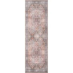 NuLOOM Maple Machine Washable Floral Medallion Area Rug -Home Decoration Series GUEST 8e68dad8 3c8f 4f3b bf15 8ab86c642c72