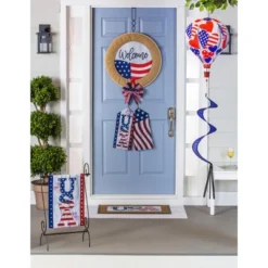 Evergreen USA Fireworks Sassafras Indoor Outdoor Switch Doormat 1'10"x10" Multicolored -Home Decoration Series GUEST 8e7f40c6 36dd 4387 a212 3193d6bfb2ef