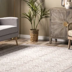 NuLOOM Gemma Machine Washable Transitional Floral Area Rug -Home Decoration Series GUEST 90165ca3 e3d3 4038 b6ed 7762cc82450c