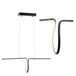 34.5" Adjustable Metal Ali Dimmable Linear Pendant (Includes Energy Efficient Light Bulb) - JONATHAN Y 11 34.5" Adjustable Metal Ali Dimmable Linear Pendant (Includes Energy Efficient Light Bulb) - JONATHAN Y -Home Decoration Series GUEST 903b28c4 f7e8 4635 9273 8f962951c4ae