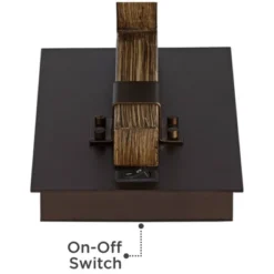 Franklin Iron Works Tribeca Rustic Farmhouse Table Lamp 25" High Metal With USB Charging Port Light Mica Drum Shade For Bedroom Living Room Bedside 13 Franklin Iron Works Tribeca Rustic Farmhouse Table Lamp 25" High Metal With USB Charging Port Light Mica Drum Shade For Bedroom Living Room Bedside -Home Decoration Series GUEST 905ed3a0 7869 4b80 83fe 1861b1a2e0b0