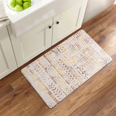 World Rug Gallery Geometric Bohemian Design Anti Fatigue Standing Mat 7 World Rug Gallery Geometric Bohemian Design Anti Fatigue Standing Mat - Image 5