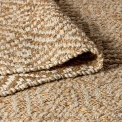Hira Hand Woven Diamond Chunky Jute Area Rug - JONATHAN Y -Home Decoration Series GUEST 961232fe 9039 498c 802a 34bab6f3f131