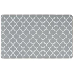 World Rug Gallery Modern Trellis Pattern Anti Fatigue Standing Mat -Home Decoration Series GUEST 9688dc06 0b96 4d98 9815 90d88f517f79