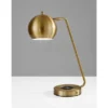 18" X 20.5" Emerson Adessocharge Desk Lamp Brass - Adesso -Home Decoration Series GUEST 96c4ebcd c5ba 4445 be86 1339d196ccb4