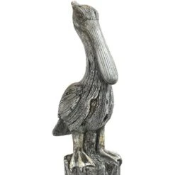 Sunnydaze Decor Sunnydaze Outdoor Polystone Nautical Pelican's Perch Garden Patio Lawn Landscape Statue - 22" - Gray -Home Decoration Series GUEST 974480db 3263 4791 9995 7cf82f6253c8