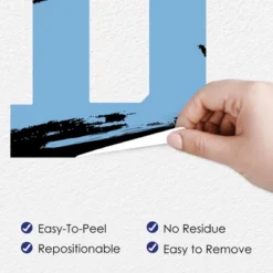 Big Dot Of Happiness Light Blue Graduation Party Decor - Vinyl Wall Decals - Grad -Home Decoration Series GUEST 975fab6d 33ee 4055 a075 d2496c0d3efb