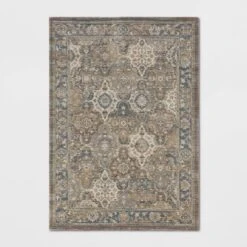 Distressed Persian Woven Rug Brown - Threshold™ -Home Decoration Series GUEST 9bbe3209 3484 4d3a a875 e3983bce28f4