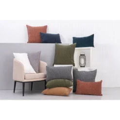 Oversized Chenille Textured Washed Woven Throw Pillow - Evergrace -Home Decoration Series GUEST 9c35882f 9fd3 4204 9c70 3a620c66a693