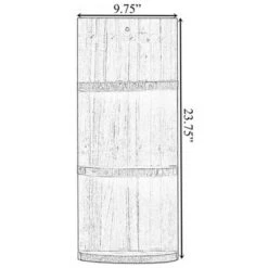 Vintiquewise Natural Wooden Three Sliced Log Wood Shelf Display For Entryway, Kitchen, And Outdoor -Home Decoration Series GUEST 9deac16a 717b 40a3 80b8 1b582a0770ec