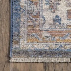 NuLOOM Addison Transitional Faded Medallion Fringe Area Rug -Home Decoration Series GUEST 9e2f80f5 faa3 4448 bbb8 e16028b53b2f