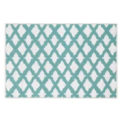 Sussexhome Floral Collection Cotton Heavy Duty Low Pile Area Rug , 2' X 3' -Home Decoration Series GUEST 9f6d1259 2fc0 44ea 86ff c3e4ba7fdb2e