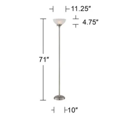 360 Lighting Maddox Modern Torchiere Floor Lamp 71" Tall Satin Nickel Silver Metal Alabaster Glass Shade For Living Room Bedroom Office House Home 15 360 Lighting Maddox Modern Torchiere Floor Lamp 71" Tall Satin Nickel Silver Metal Alabaster Glass Shade For Living Room Bedroom Office House Home -Home Decoration Series GUEST a0047fa0 6c59 4489 88e9 354319fdff4d
