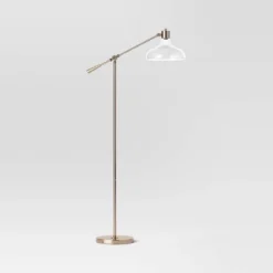 Crosby Bell Floor Lamp Brass With Glass Shade - Threshold™ -Home Decoration Series GUEST a56aefbc c219 4e3d a609 84cc3103cc5e