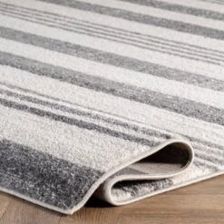 2'6"x6' Striped Kelsi Runner Rug Gray - NuLOOM -Home Decoration Series GUEST a5dda0b5 0d7f 4d72 b88b 3aa47a52a9b3