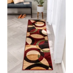 Well Woven Casual Modern Styling Shapes Circles Area Rug -Home Decoration Series GUEST a5df5503 370b 4fb1 9be3 e504a7a7a3db