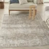 Nourison Astra Machine Washable Vintage Medallion Indoor Rug
