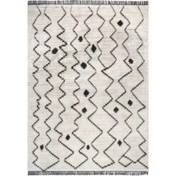 NuLOOM Mari Moroccan Soft Shag Fringe Area Rug -Home Decoration Series GUEST a6c351a0 5f6b 4e25 a3f2 92b35bcc19a8