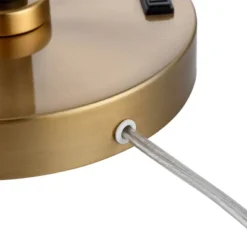 Possini Euro Design Possini Euro Carlyle USB Port And Outlet Modern Desk Lamps Set Of 2 -Home Decoration Series GUEST a73a60d4 4b88 403d a962 f9d1b877453d