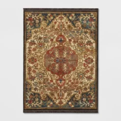Floral Woven Medallion Persian Rug - Threshold 12 Floral Woven Medallion Persian Rug - Threshold -Home Decoration Series GUEST ac21830d 67d9 4c53 ab6f 1d77a33a57a2